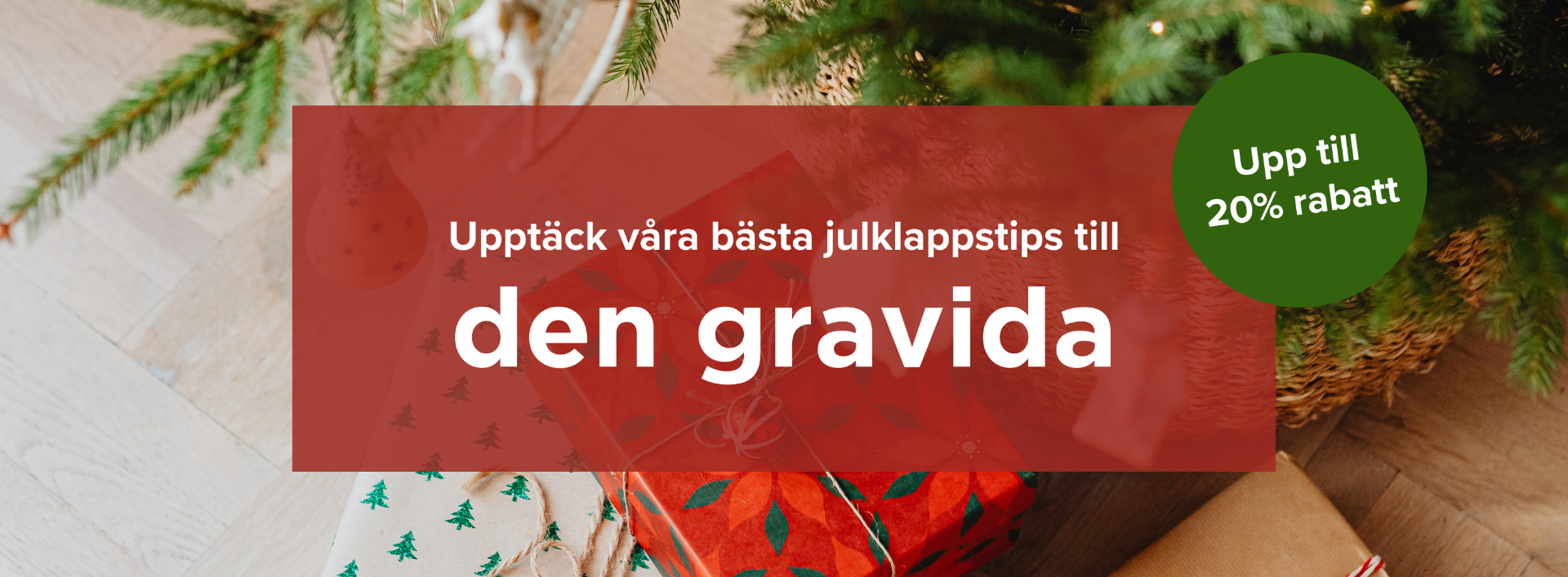 Julklappstips till gravida Julklappstips till gravida