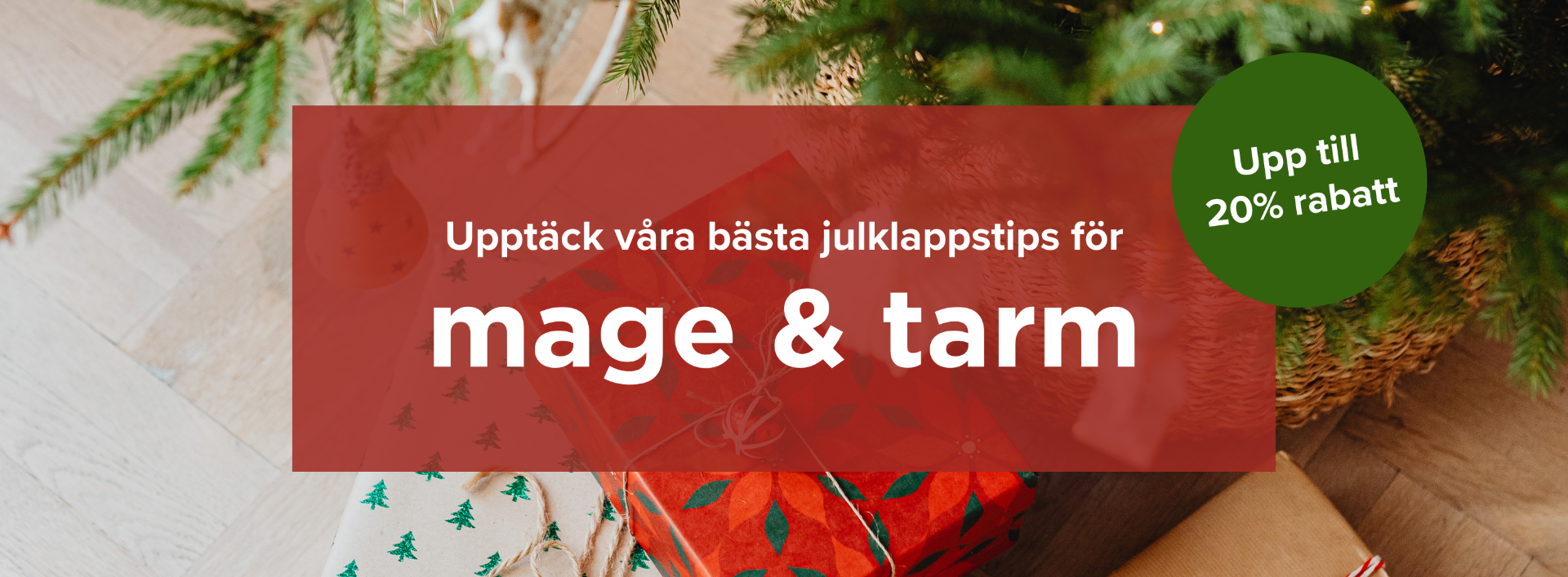 Julklappstips för mage & tarm Julklappstips för mage & tarm