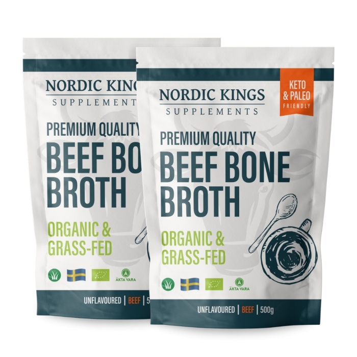 2 x Nordic Kings Benbuljong Premium – EKO 500 g