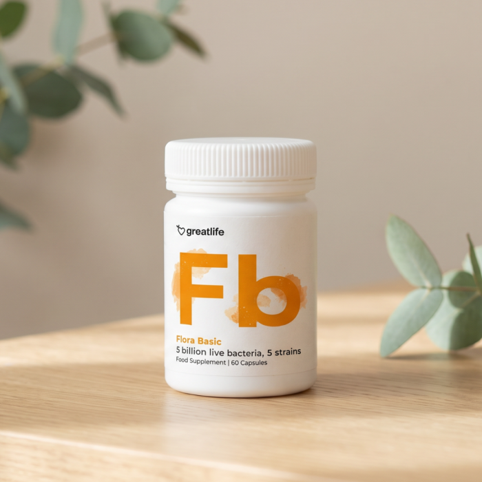 Greatlife Flora Basic Probiotika 60 kapslar