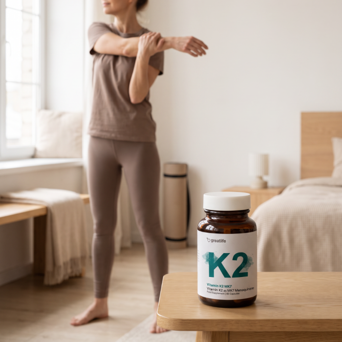 Greatlife Vitamin K2 MK7, 60 kapslar
