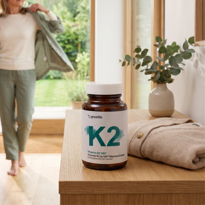 Greatlife Vitamin K2 MK7, 60 kapslar