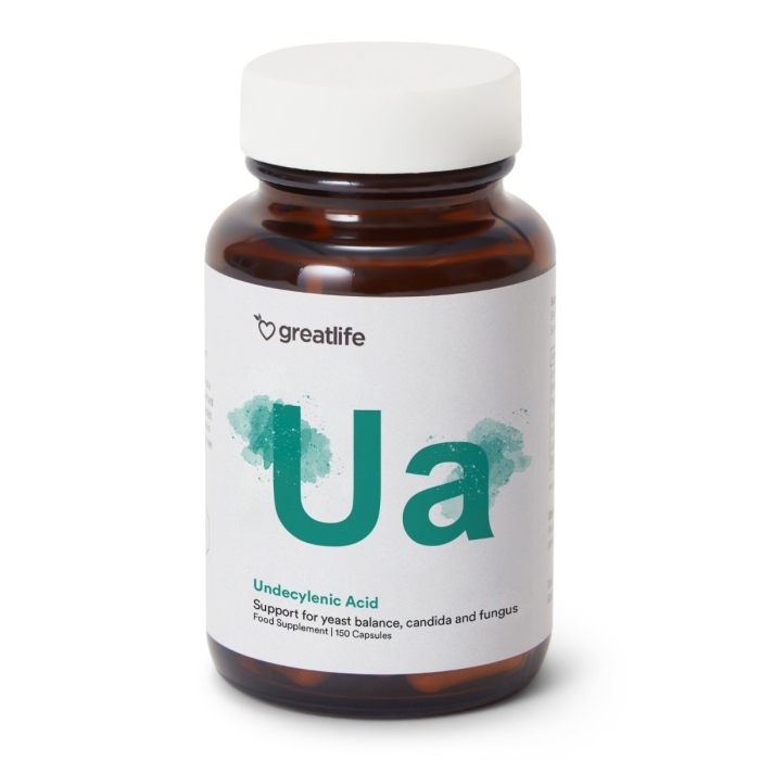 Undecylenic Acid – Undecylensyra (250 mg/cap)