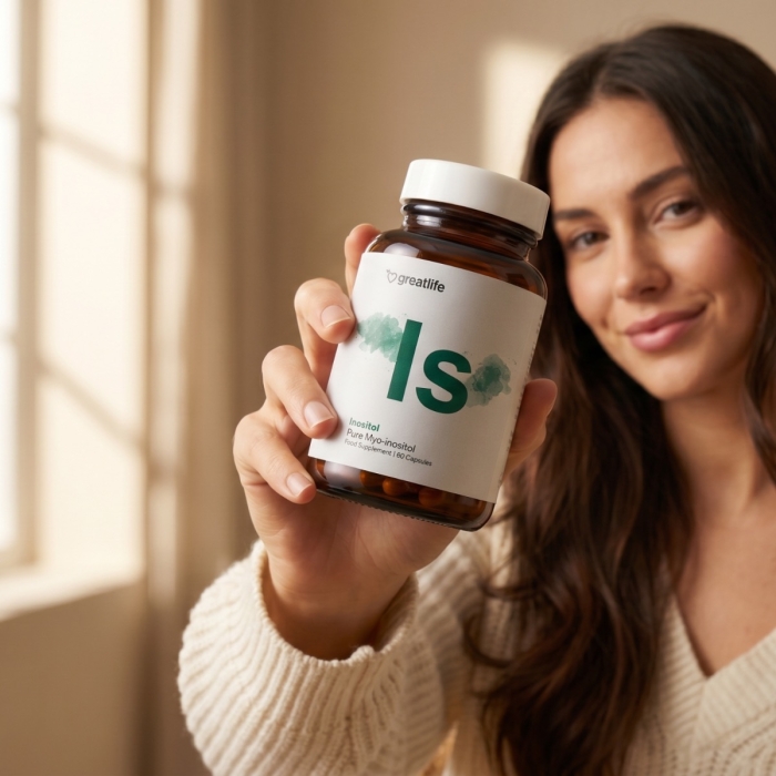 Greatlife Inositol 500 mg 60 kapslar