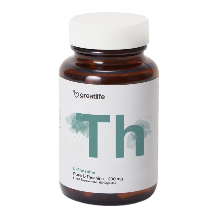 Greatlife L-Theanine 200 mg 60 kapslar