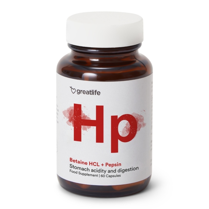 Betaine HCl Digestive Support (Saltsyra-stöd)