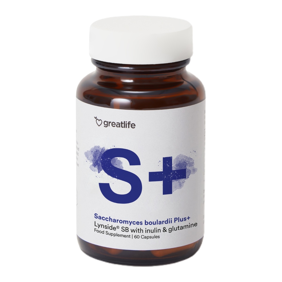 Greatlife Saccharomyces Boulardii Plus+ 60 kapslar