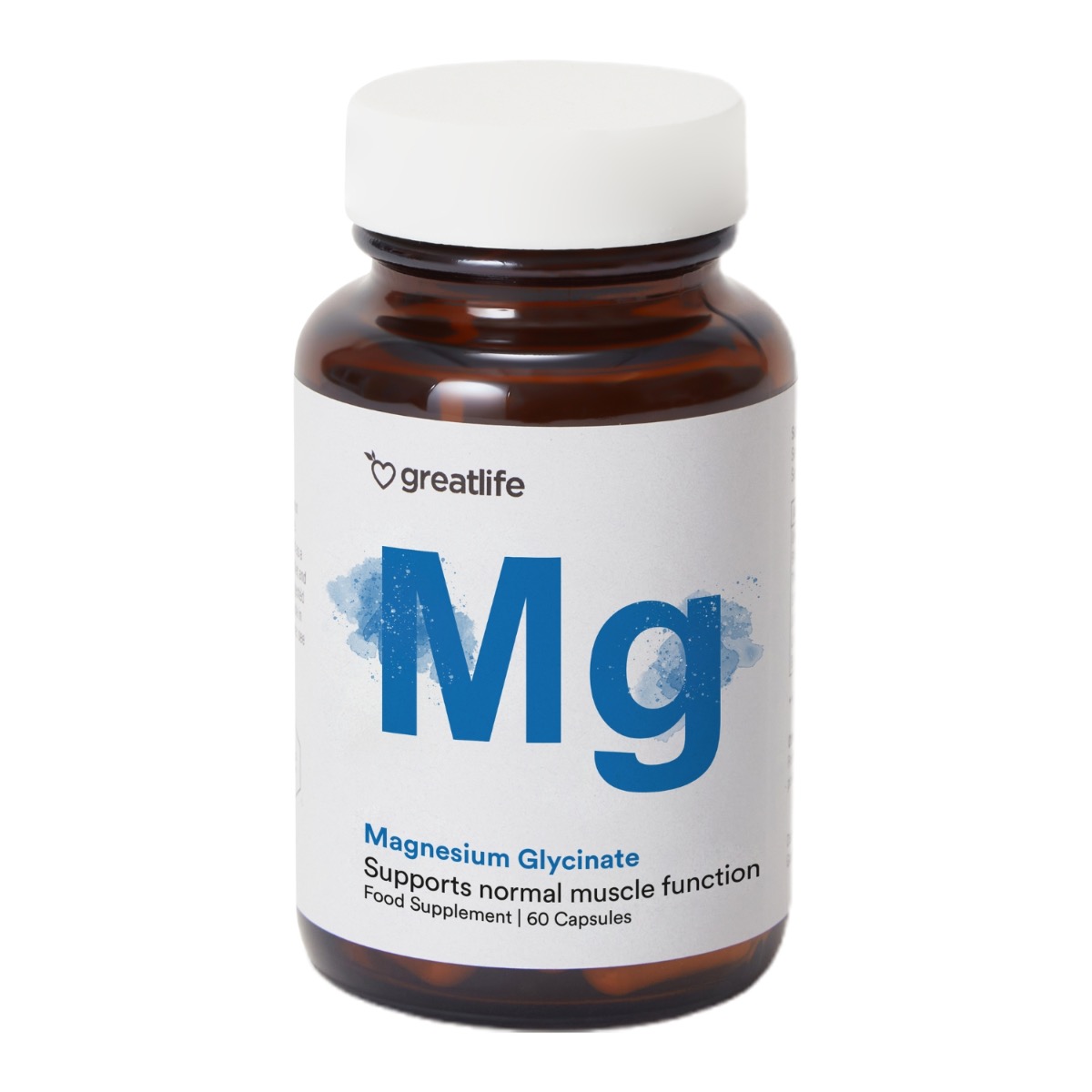 Greatlife Magnesiumbisglycinat 60 kapslar