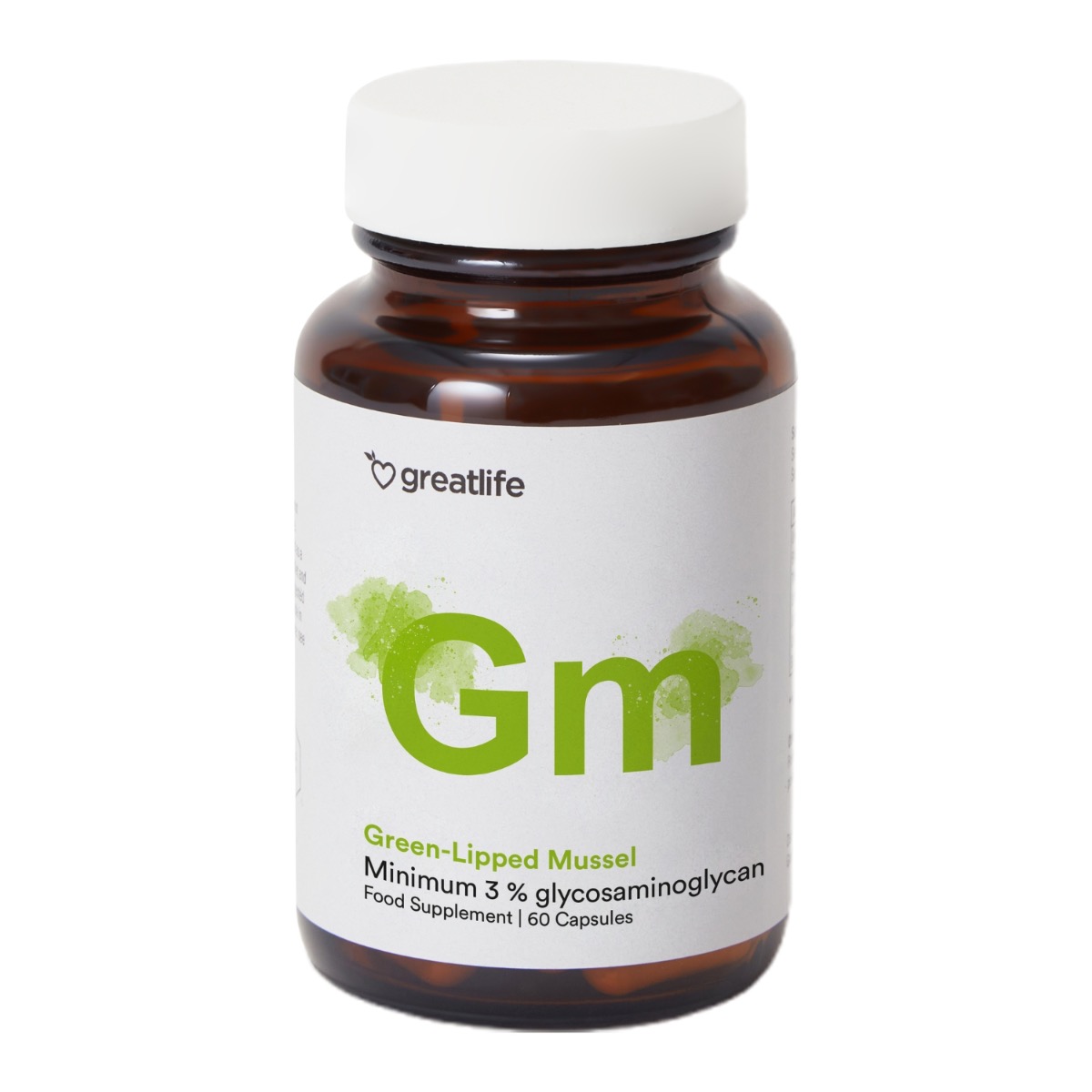 Greatlife Green-Lipped Mussel – Grönläppad mussla 60 kapslar