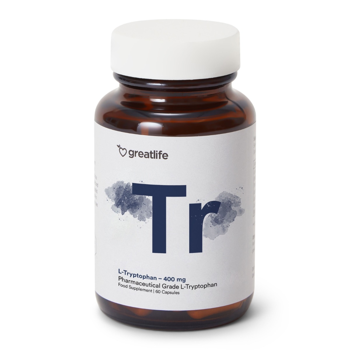 Greatlife L-Tryptophan – 400 mg (Tryptofan) 60 kapslar