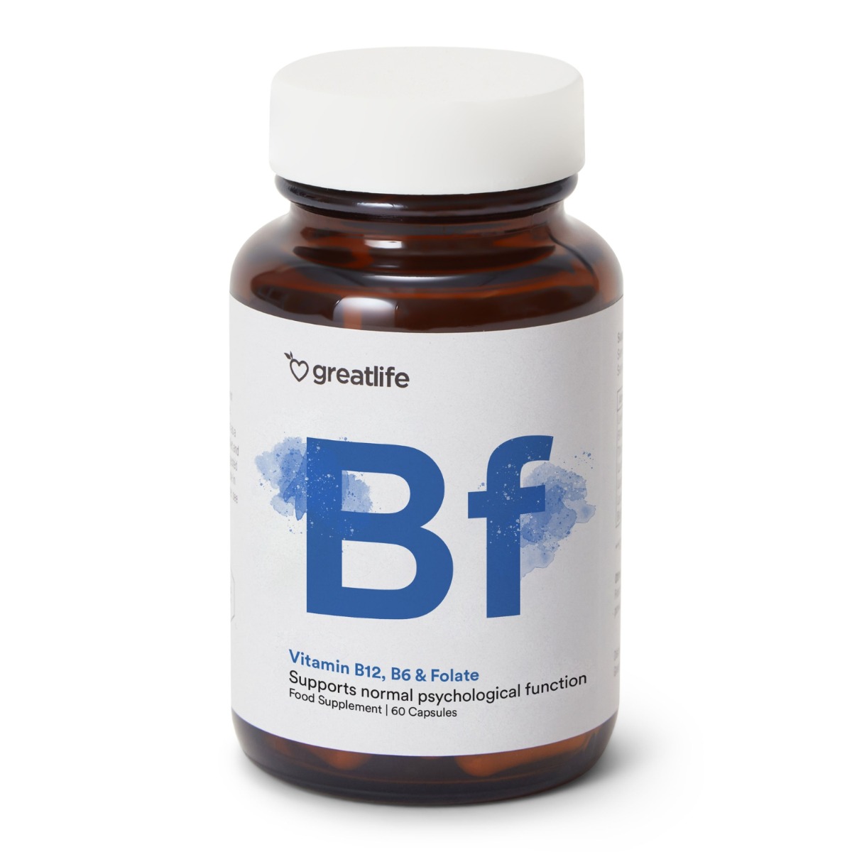 Greatlife Vitamin B12, B6 & Folate 60 kapslar
