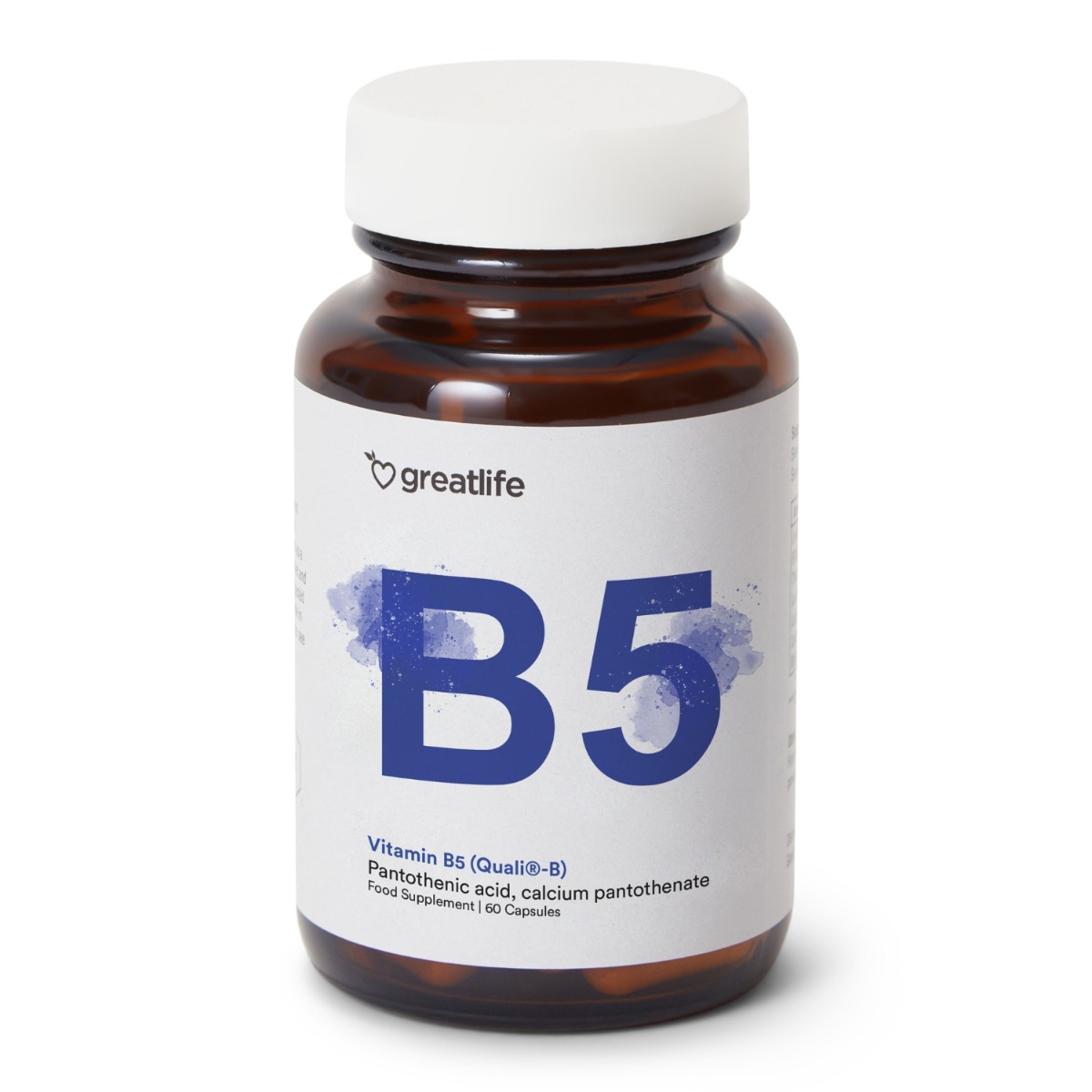 Greatlife Vitamin B5 (Quali®-B) 60 kapslar