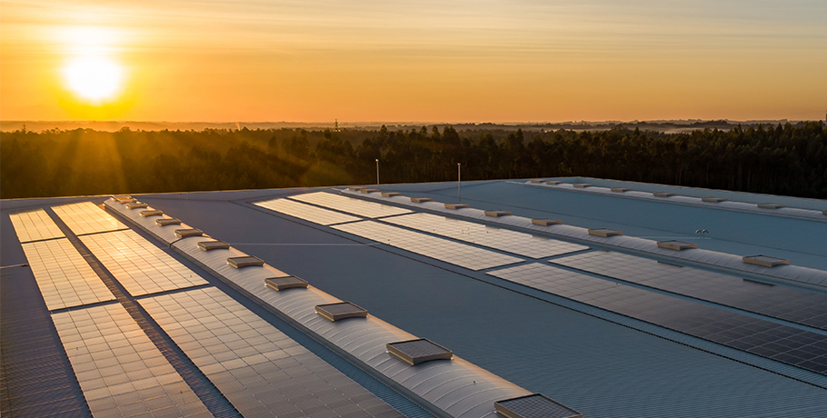 Solceller på taket