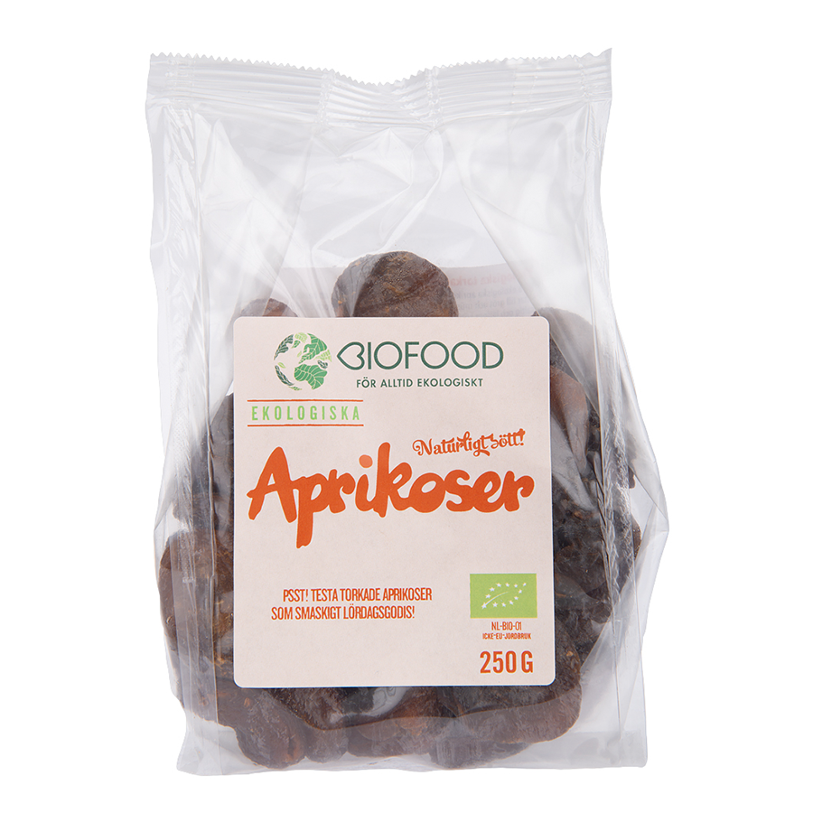 Aprikoser 250 g – EKO