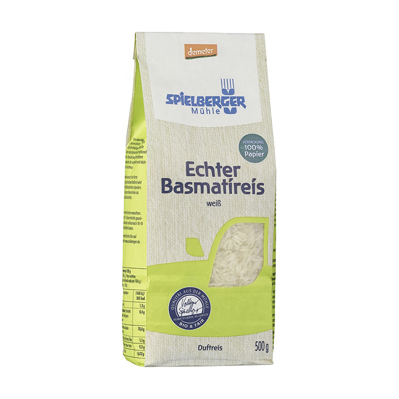 Basmatiris Vitt – EKO + Biodynamisk